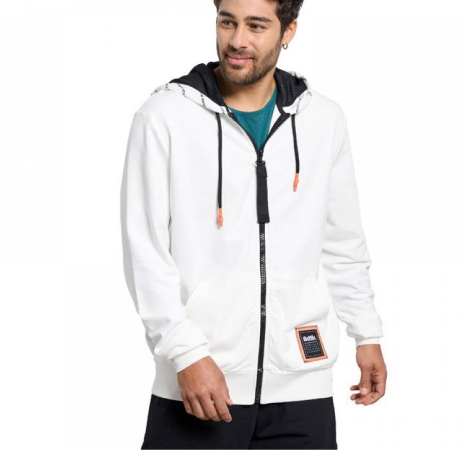 Body Talk M Baseball FZ Hoodie Εκρού (1241-954322-00211)