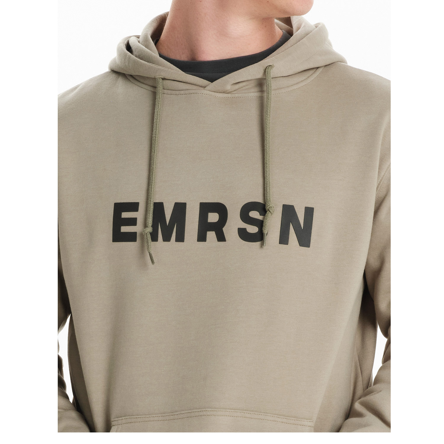 Emerson Emerson Men's Logo Pullover Hoodie (242.EM20.02-Smoke Green)